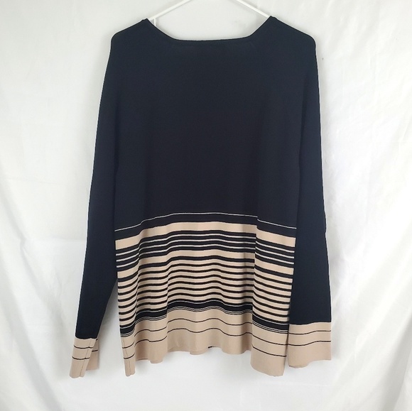 Finity Women 2X Button Down Sweater - Picture 4 of 5